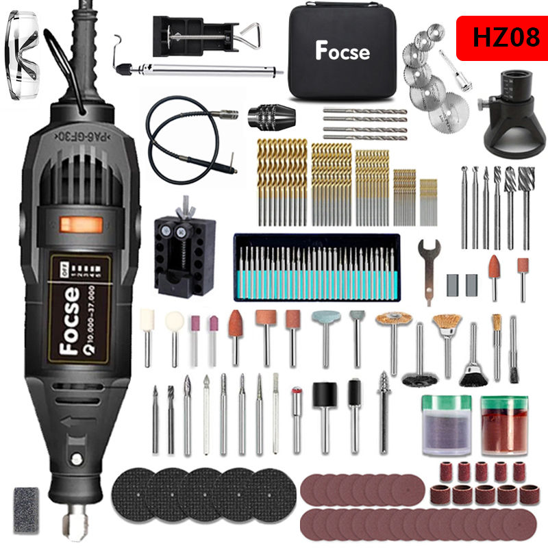 Miniature : 180W Power Electric Mini Drill Engraver Rotary Tool Polishing Grinder Variable S