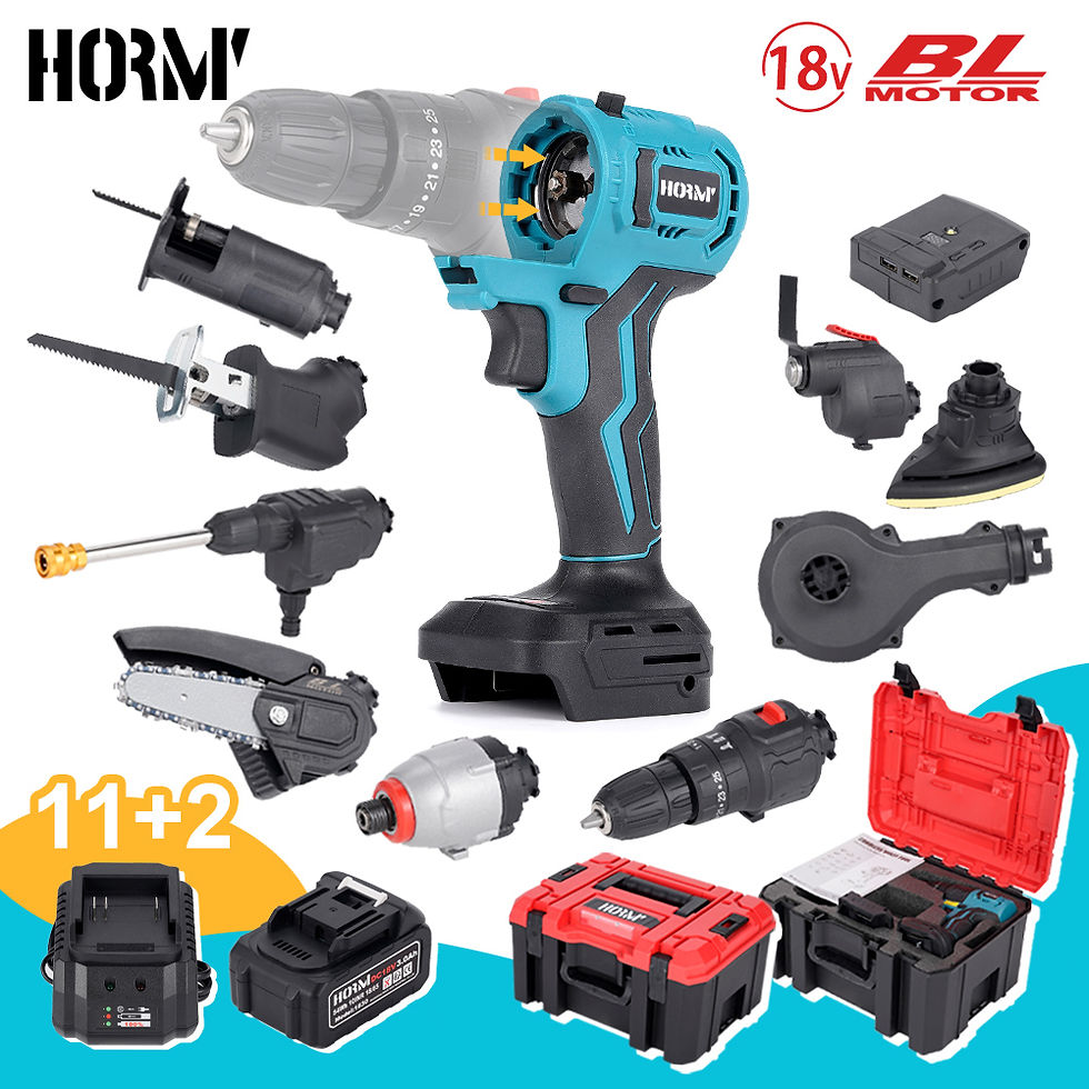 Miniature : Hormy Brushless Multi-Purpose Household DIY Combo Power Tool For Makita 18V batt