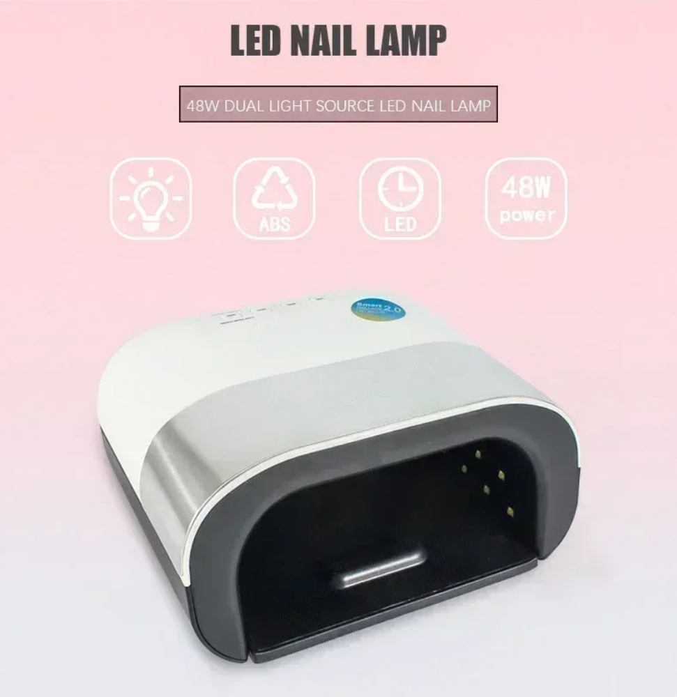 Miniature : Cordless Manicure Lamp, UV Lamp for Gel Nail 4 Smart Toe and Nail Timer and Sens