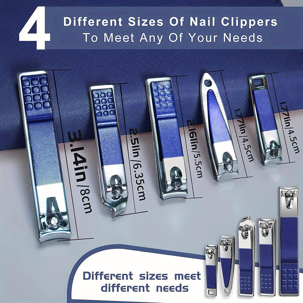 Miniature : 30pcs Manicure Set Portable Stainless Steel Nail Cutter Trimming Tool Beauty Ped