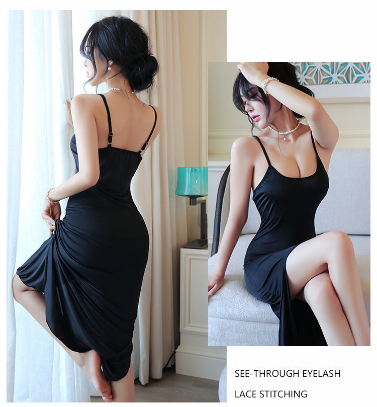Miniature : Dress Smooth camisole jumpsuit with elegant temperament and tight fit Casual wom