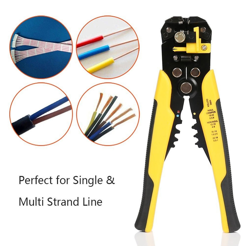 Miniature : ESPLB Wire Stripper Self-adjusting Cable Cutter Crimper Automatic Wire Stripping