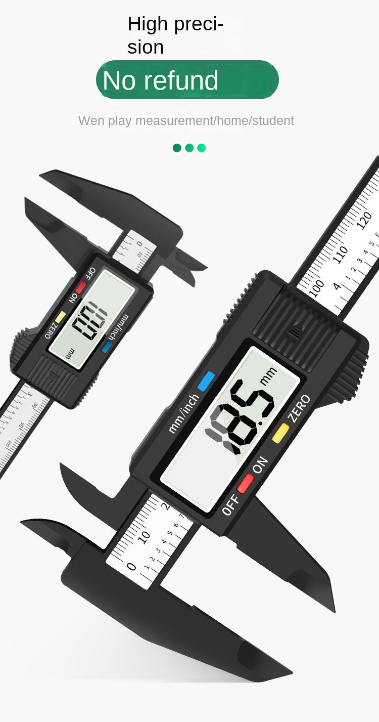 Miniature : Vernier Caliper Plastic Foot Meter Electronic Ruler Vernier Caliper Measurement 