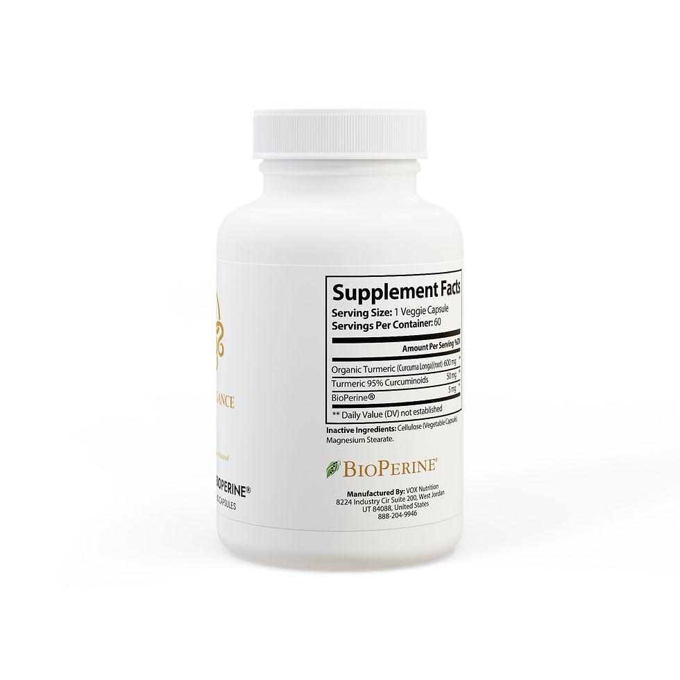 Miniature : Rituel élégance Turmeric with BioPerine®  (60 Capsules)