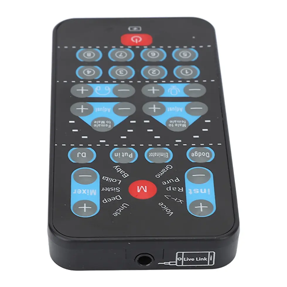 Miniature : 8 Sound Effects Mini Voice Changer Card Support Multi Languages Beautification H