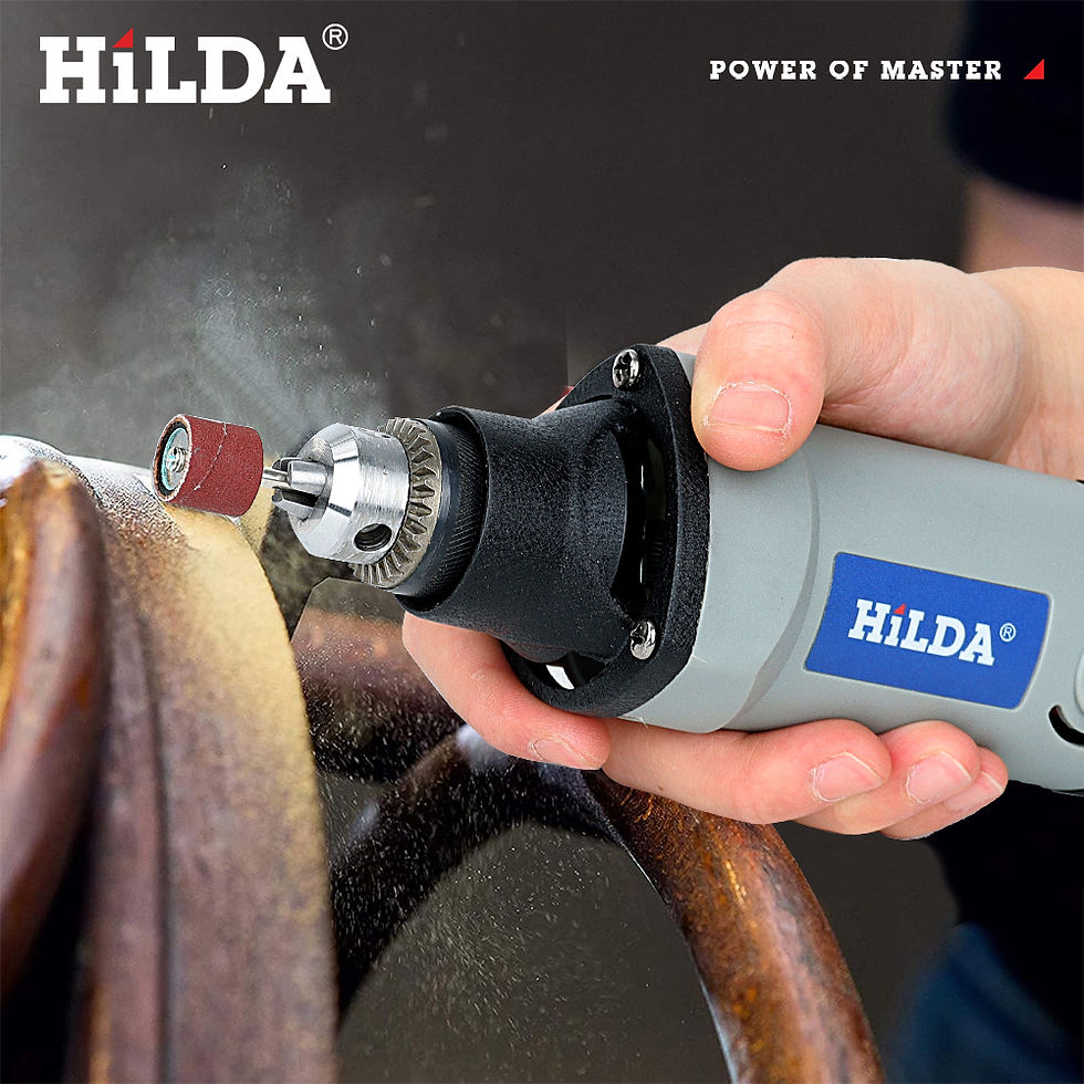 Miniature : HILDA 400W Rotary Tool 6 Position Grinding Tools Mini Drill Electric Grinder Pow