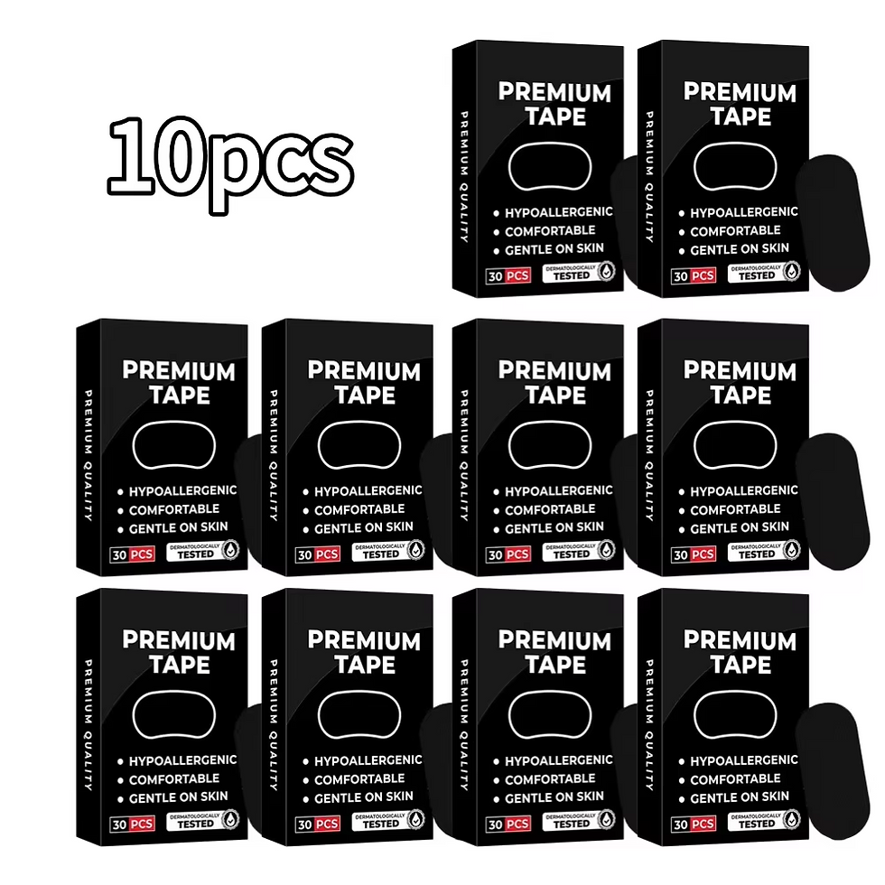 Miniature : Anti Snoring Sleep Mouth Tape, Best Breathing Nasal Strips Medical Grade Improve