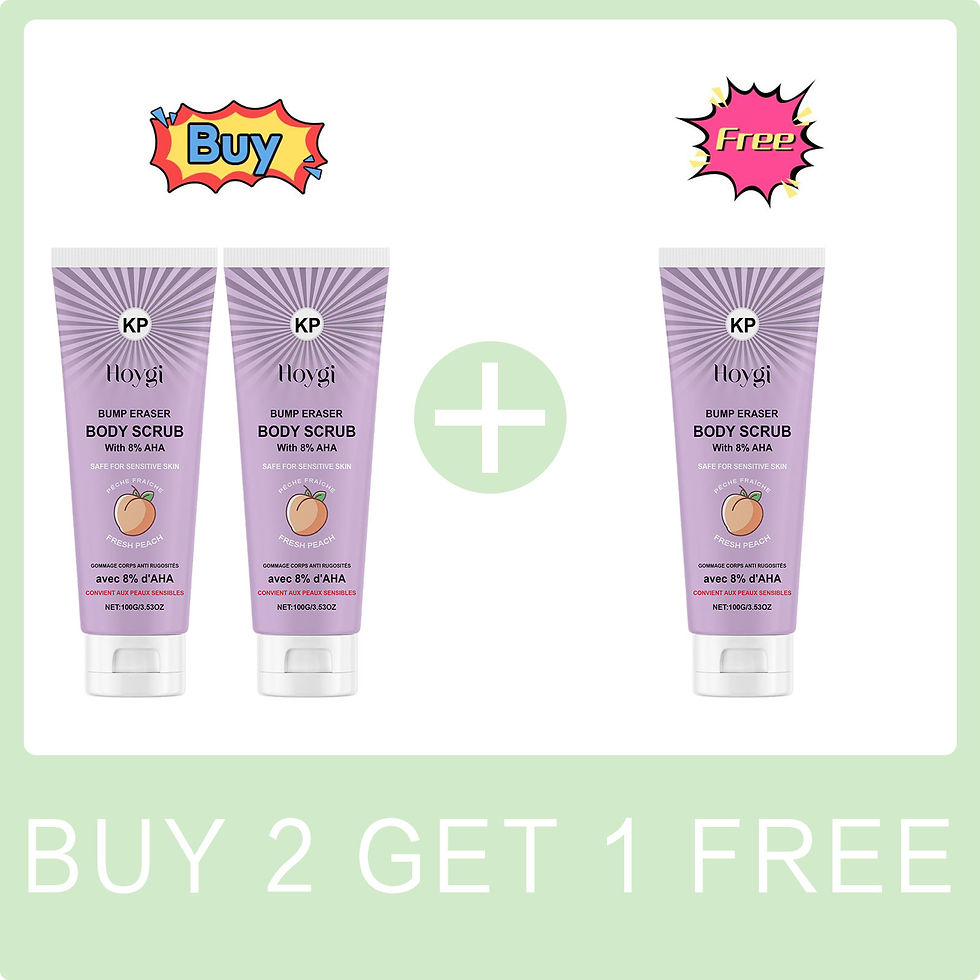 Miniature : HOYGI Peach Body Scrub Deep Cleansing Underarm Removes Dirt Reduce Dryness Bleac
