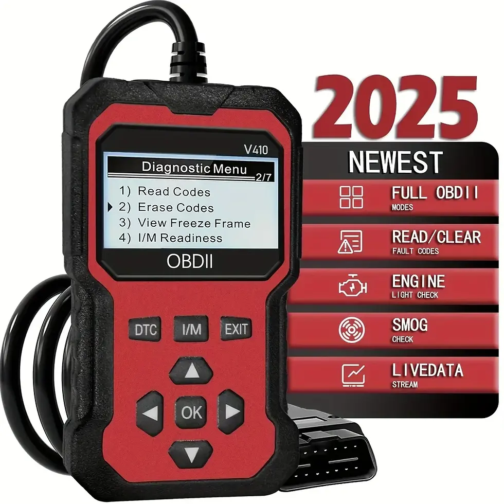 Miniature : Obd2 automotive scanner diagnostic tool, engine fault recognizer. Diagnose all o