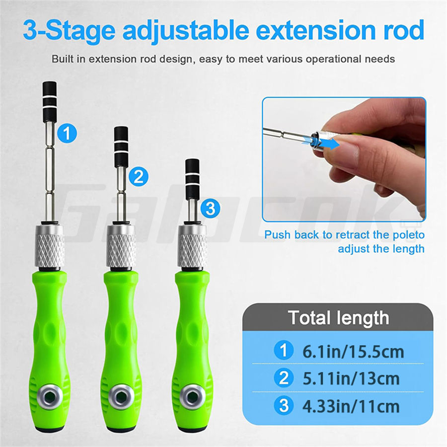Miniature : 32 in 1 Multifunctional Screwdriver Set Mini Small Screwdriver Torx Phillips Mag