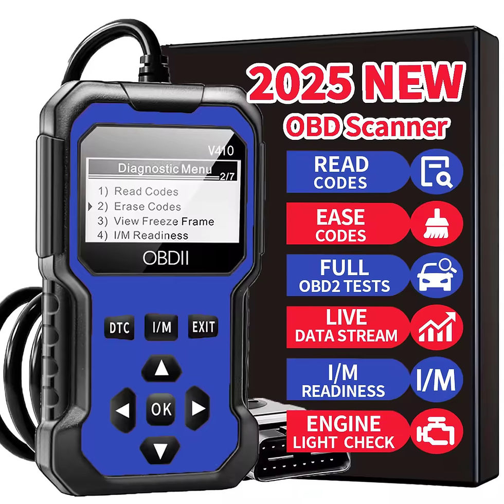 Miniature : Obd2 automotive scanner diagnostic tool, engine fault recognizer. Diagnose all o