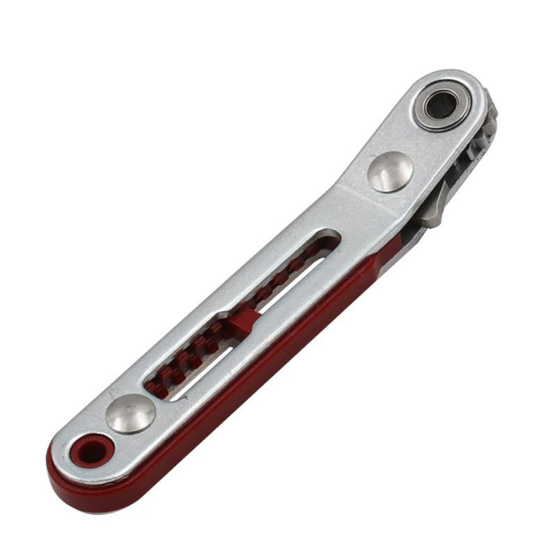 Miniature : 1/4 Drive Bidirectional Ratchet Screwdriver Set Multifunctional Home DIY Manual 