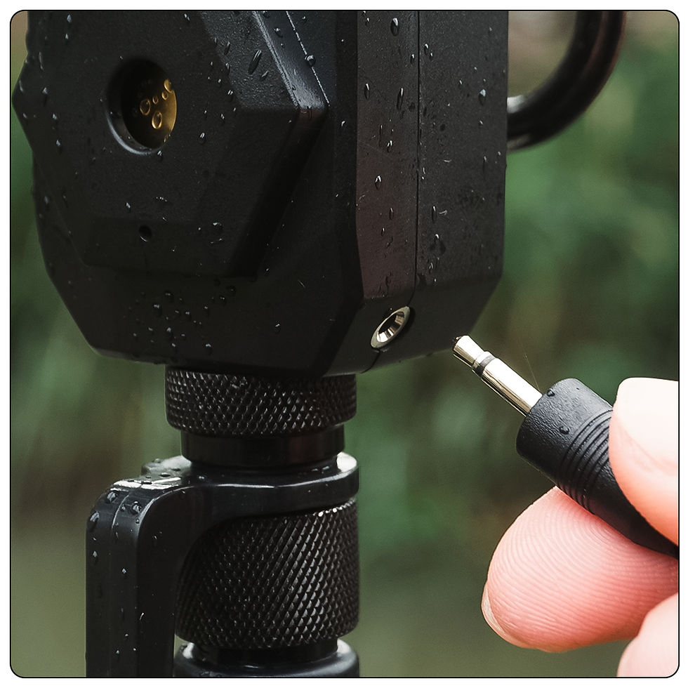 Miniature : Hirisi Wireless Carp Fishing Alarm Set Waterproof Bite Alarm Indicator Carp Fish