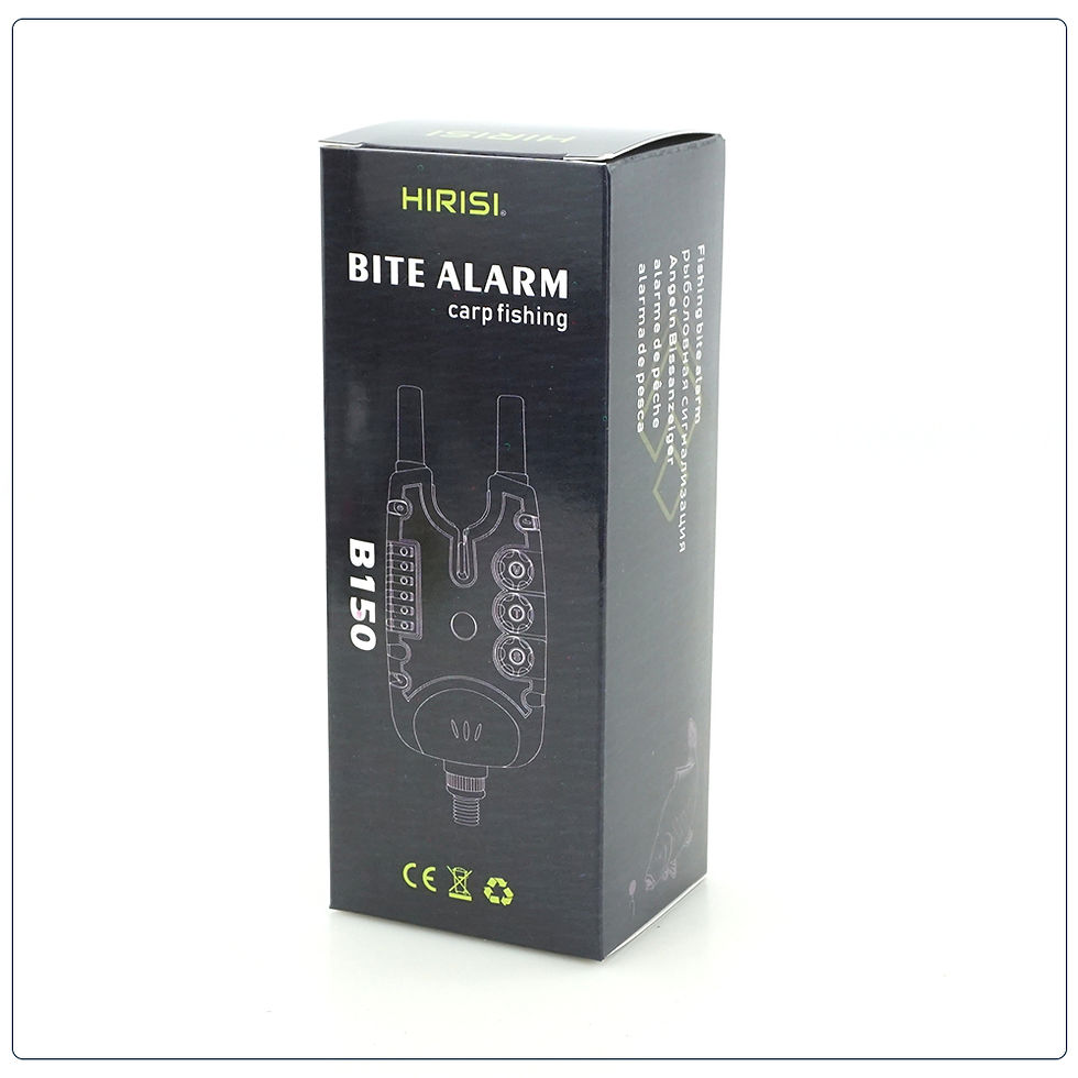 Thumbnail: Hirisi Carp Fishing Bite Alarm with Adjustable Volume, Tone, Sensitivity & LED I