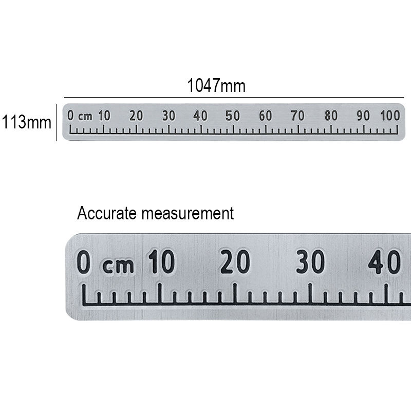 Miniature : 100CM Foam Boat Fish Ruler EVA Self Adhesive Fishing Measuring Sticker For Fishi