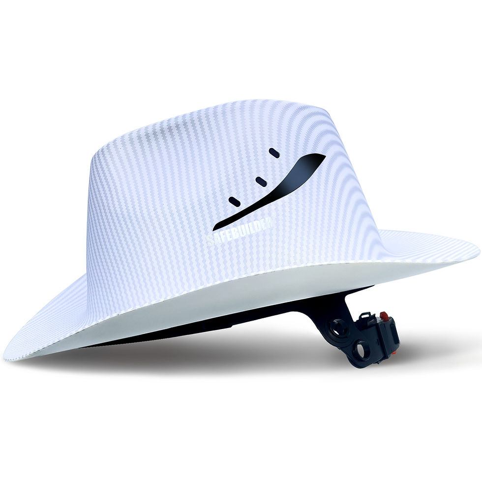 Miniature : Cowboy Safety Hard Hat ANSI Z89.1 Class C Vented Full Brim Helmet for Outdoor Co