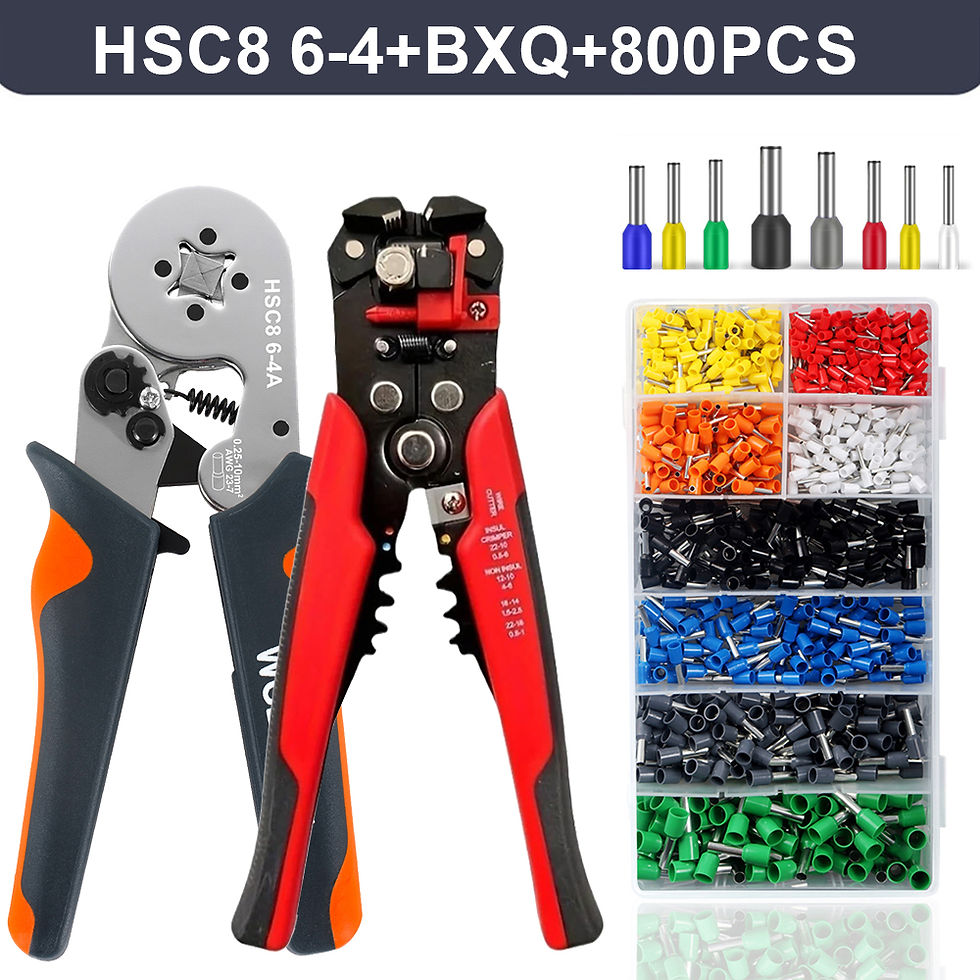 Miniature : Professional Electrician Wire Tool Cable Wire Stripper Cutter Crimper Automatic 