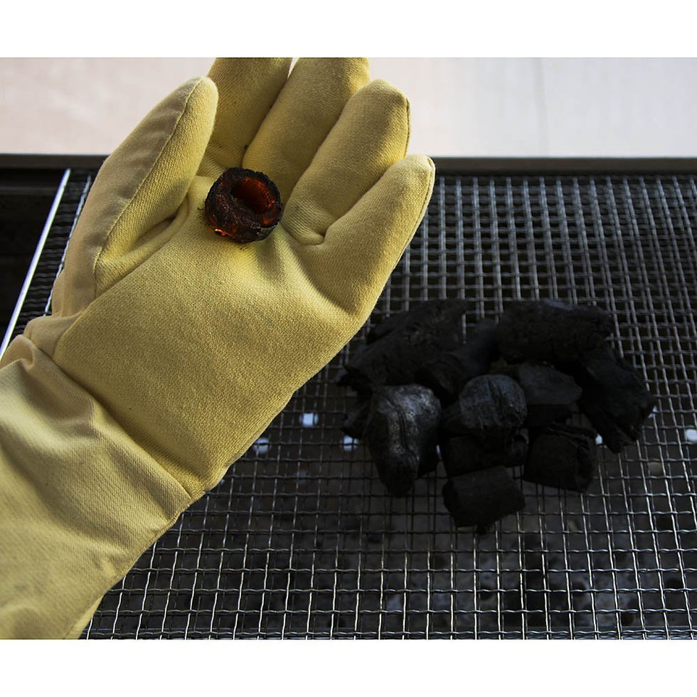 Miniature : 932F Heat Resistant Work Glove 500 degrees Celsius Fire Proof BBQ Glove Anti Cut