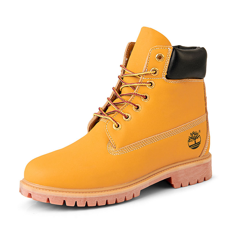 Miniature : Boots Men High Top Boots Men's Leather Shoes Winter Fashion Shoes Outdoor Sneake