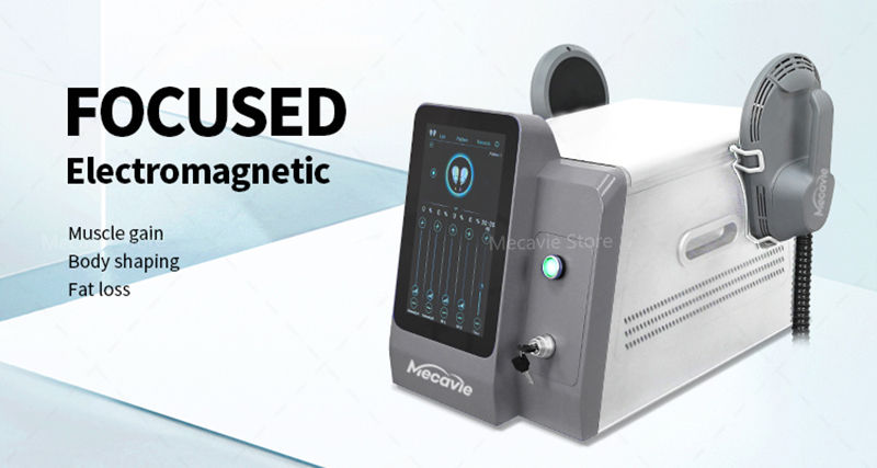 Miniature : Mecavie 6500W Butt Lift Machine 2 in 1 Body Sculpt Machine RF Roller Muscle Stim