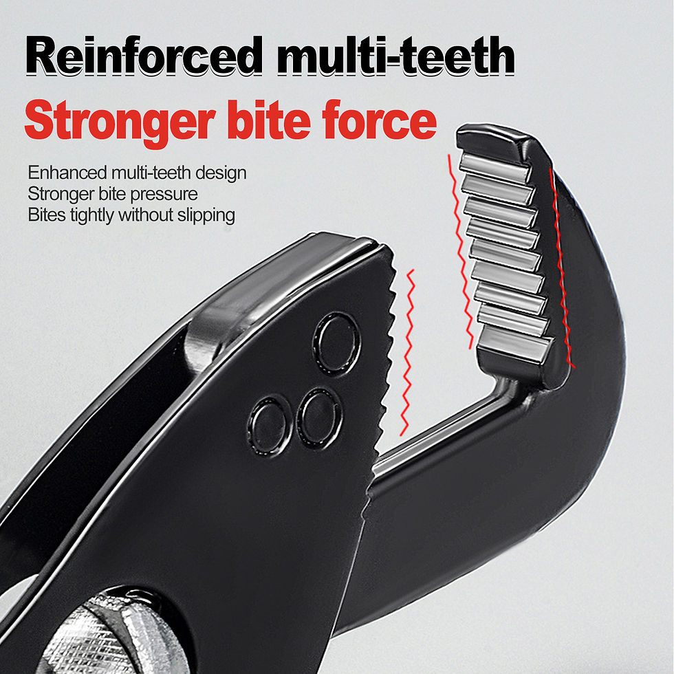 Miniature : Heavy-Duty Adjustable Wrench & Pipe Pliers  7/10.5inch- High Hardness, Strong To