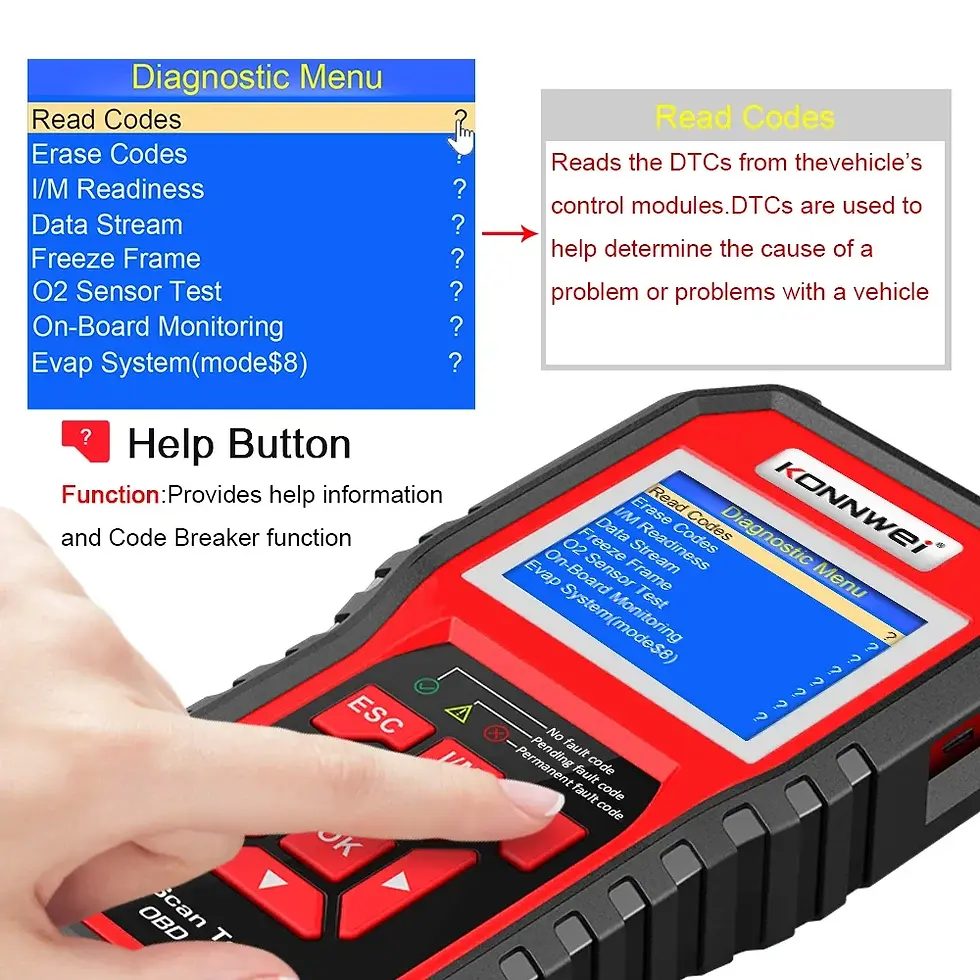Miniature : OBD2 ODB2 Scanner Auto Diagnostic Scanner KONNWEI KW850 Full Function Car Diagno