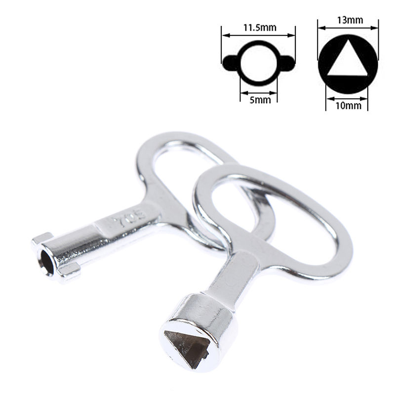 Miniature : 35*50mm Universal Triangular Key Socket Key Wrench For Electric Cabinets Wrench 