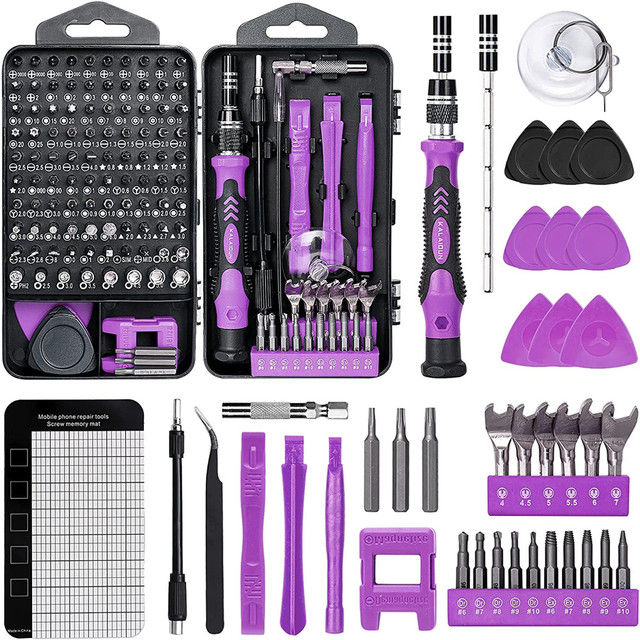 Miniature : WOZOBUY 115/122/138 in1 Precision Screwdriver Set Magnetic - Professional Screw 