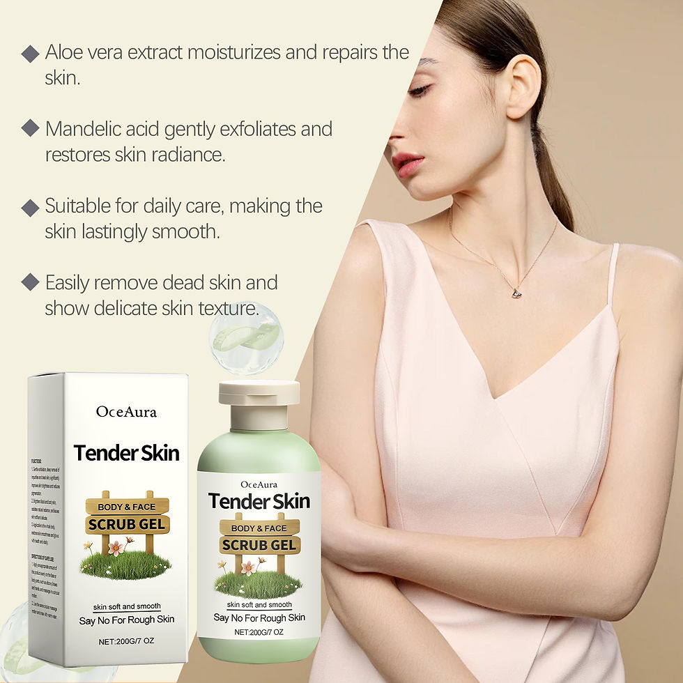 Miniature : OceAura Cucumber Scrub Gel Exfoliating Shower Towel Rough Skin Treatment Soft Sm