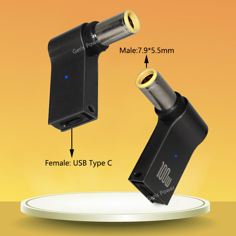 Miniature : ​100W USB Type C Fast Charging Adapter Plug Connector Universal USB C Laptop C