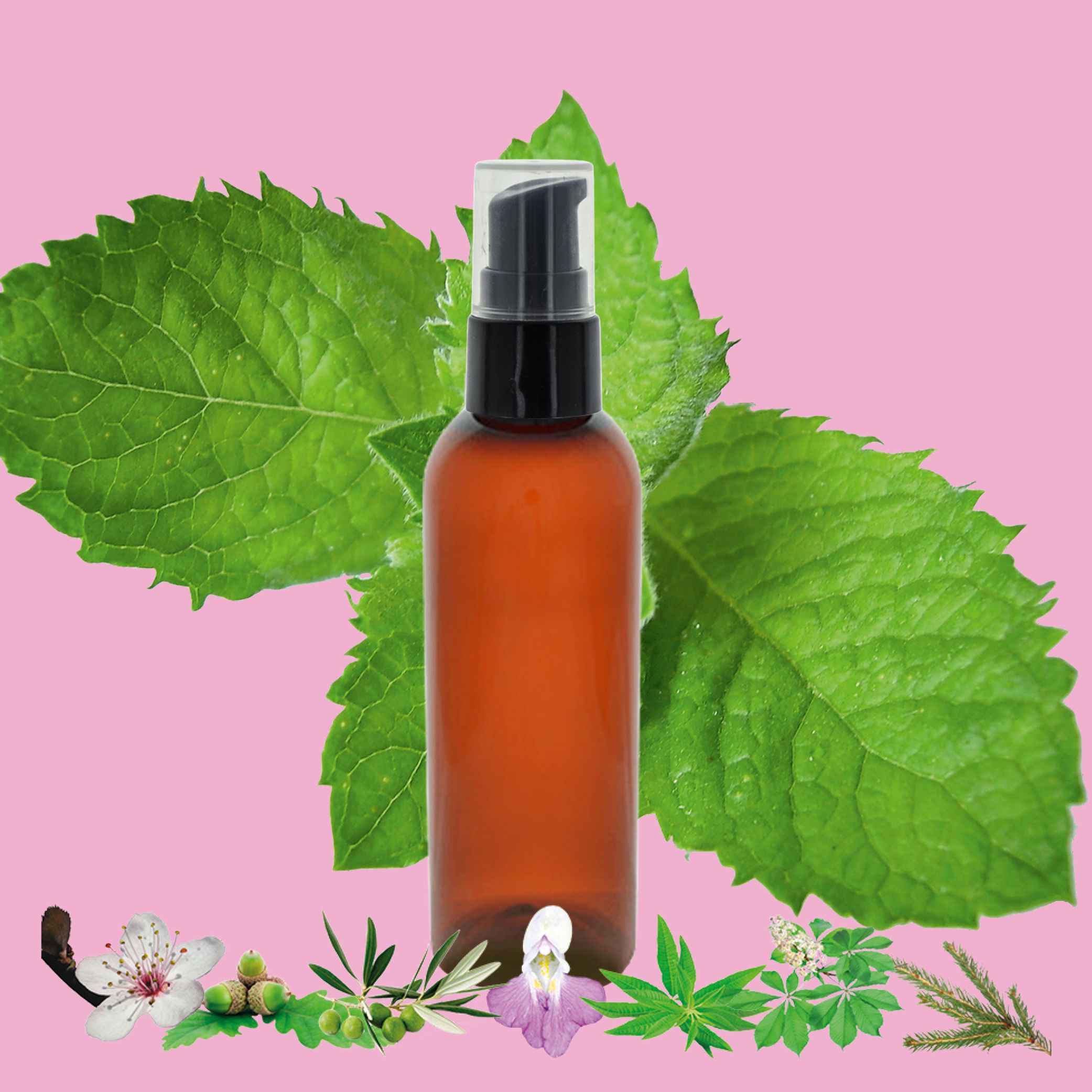 Huile de massage – Menthe poivrée & Fleurs de Bach LOT DE 20