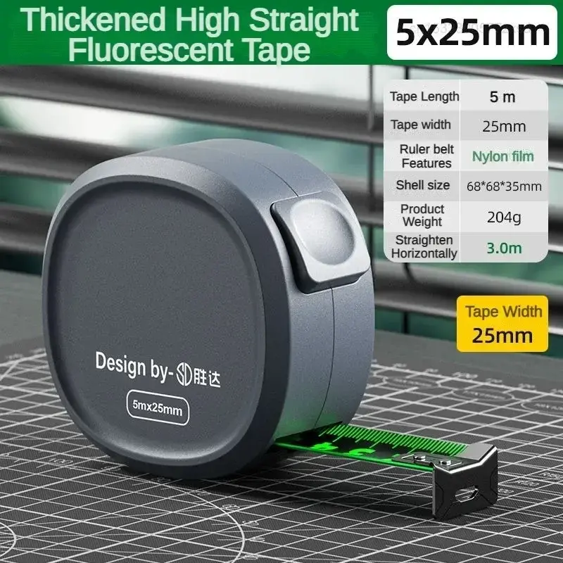 Miniature : Mijia Tape Measure Self-locking Steel Tape 3/5/7/8/10m High Precision Retractabl