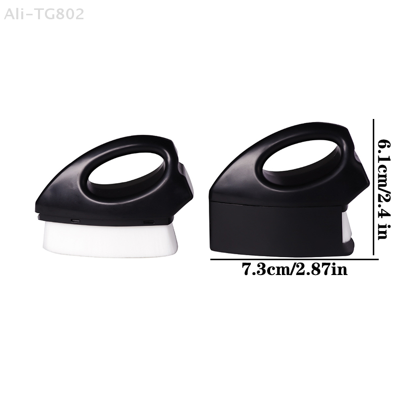 Miniature : Professional Nail Art Dust Brush with Triangular Cover And Finger Buckle - Manic