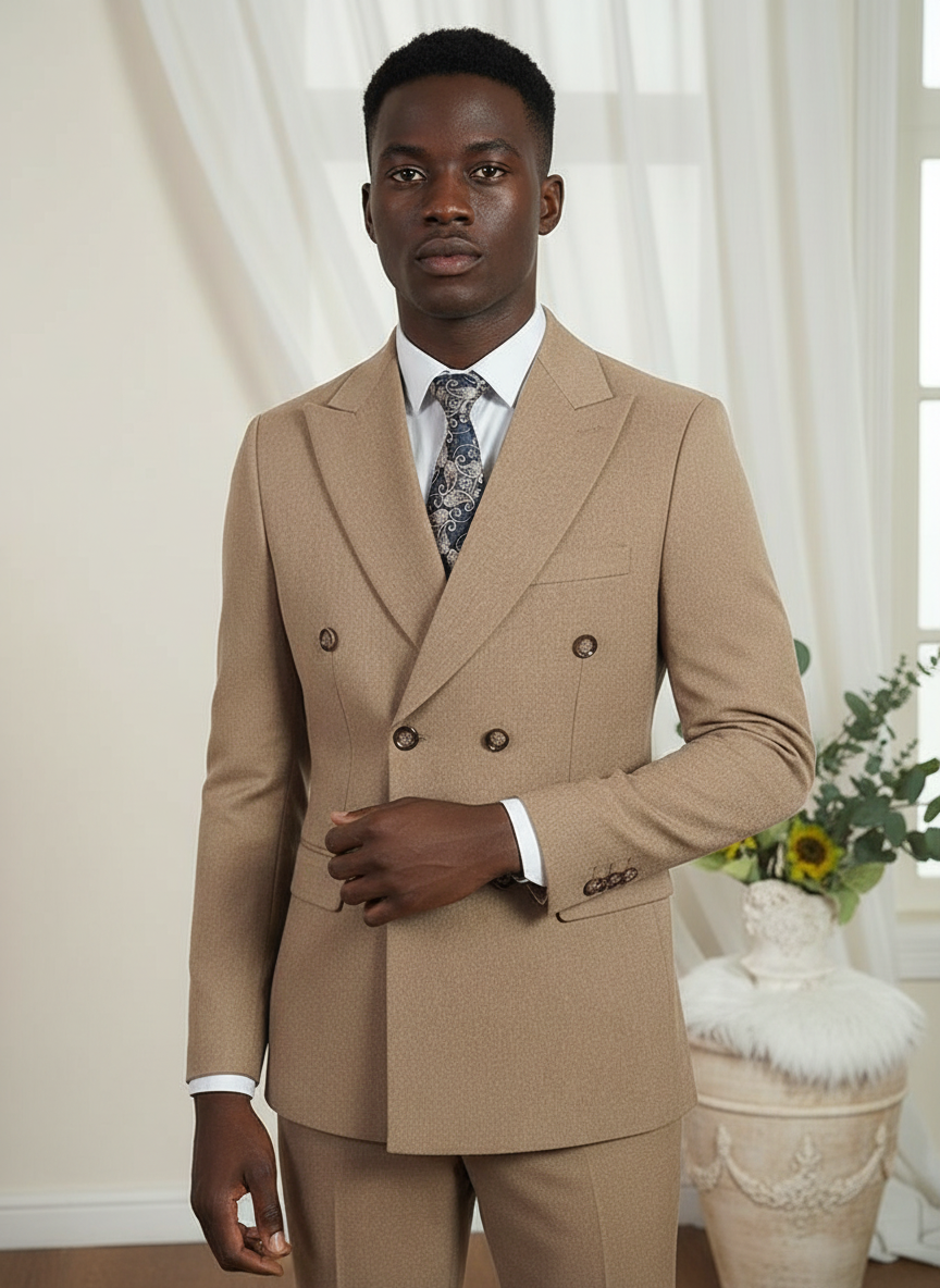 Miniature : ST Cassy high quality Elegant Man Suit 2 piece set  party outfit Modern Wedding 