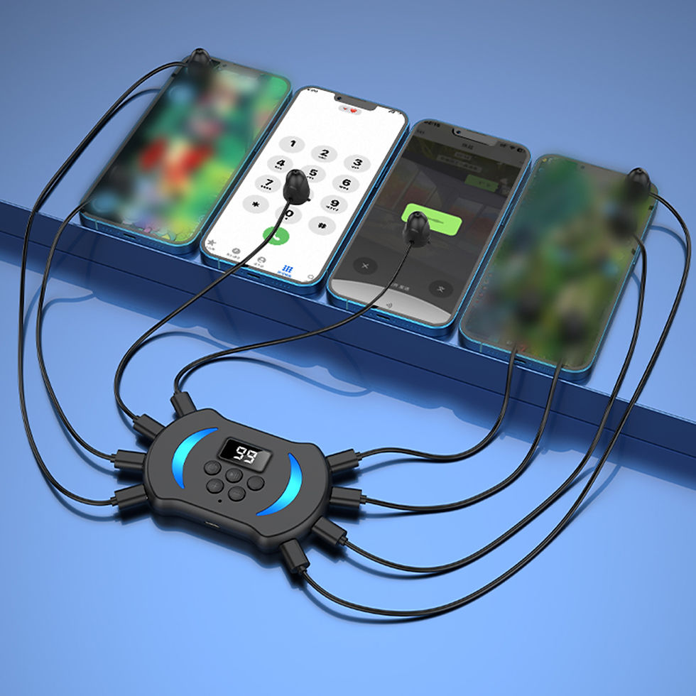 Miniature : Mobile Phone Screen Auto Clicker Adjustable Physical Simulation Finger Click Dev
