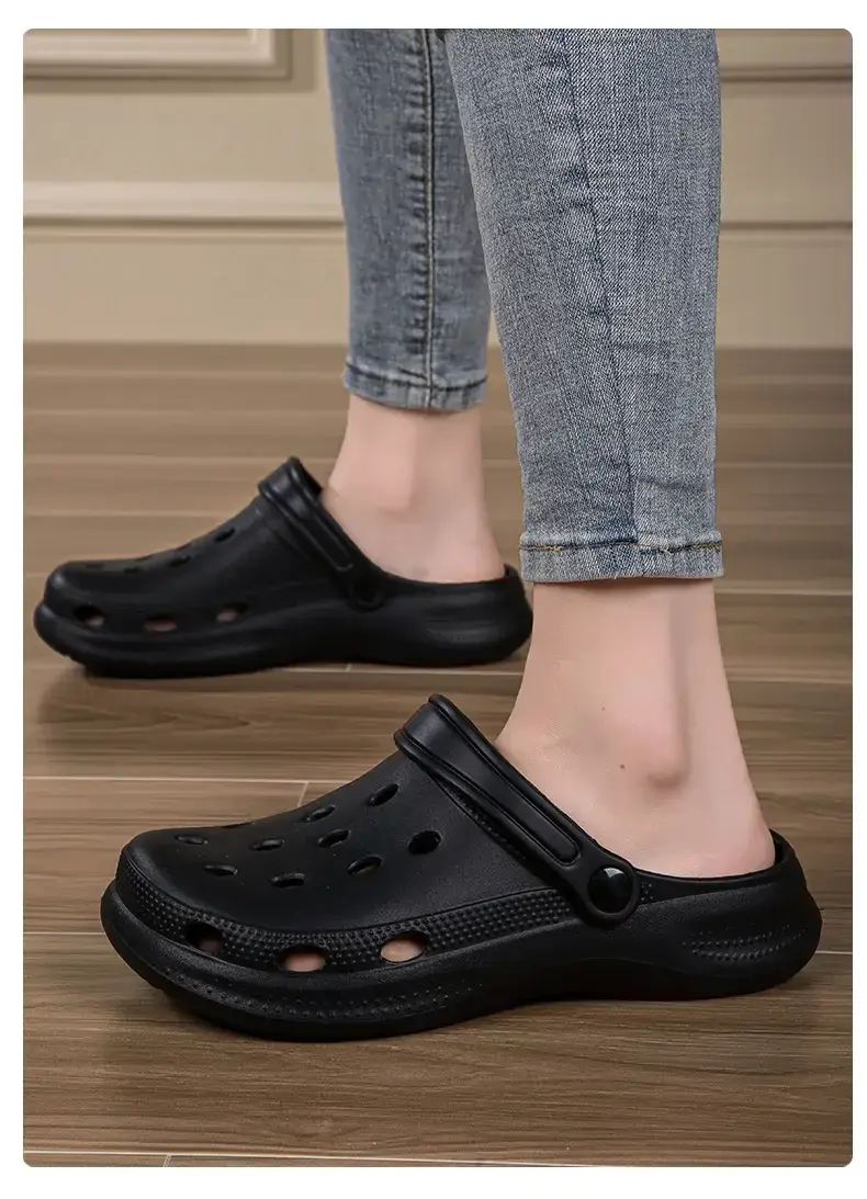 Miniature : Summer Men Clogs Sandals Men's and Women's Leisure Slippers Beach Slides Home Ga