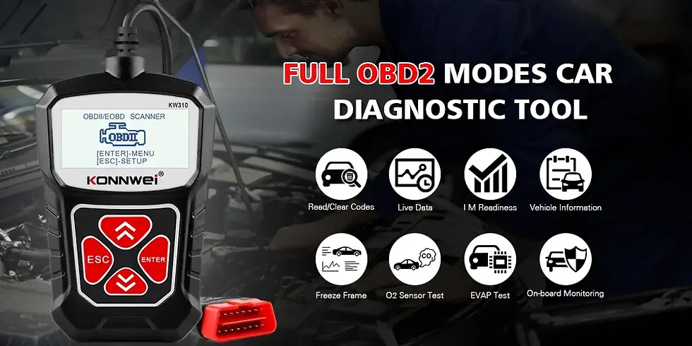 Miniature : OBD2 ODB2 Scanner Auto Diagnostic Scanner KONNWEI KW850 Full Function Car Diagno