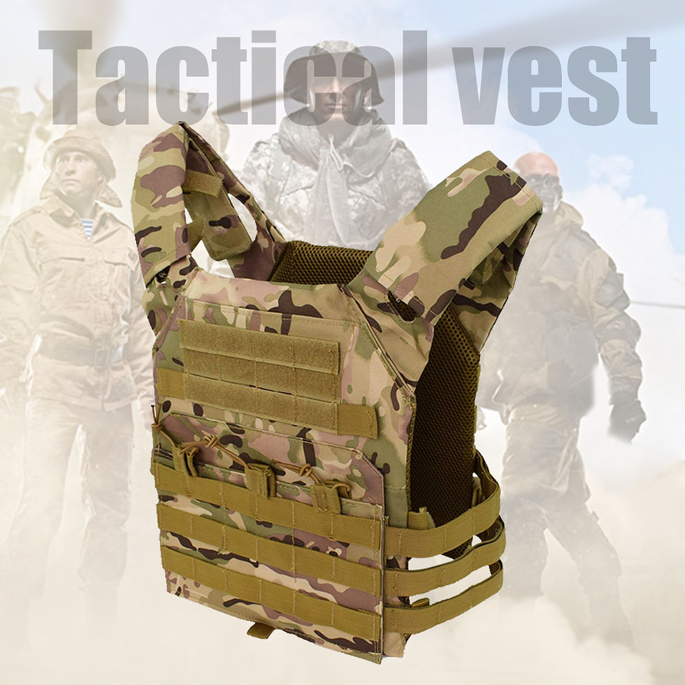 Miniature : Tactical Vest Waterproof Outdoor Body Armor Lightweight JPC Molle Plate Carrier 