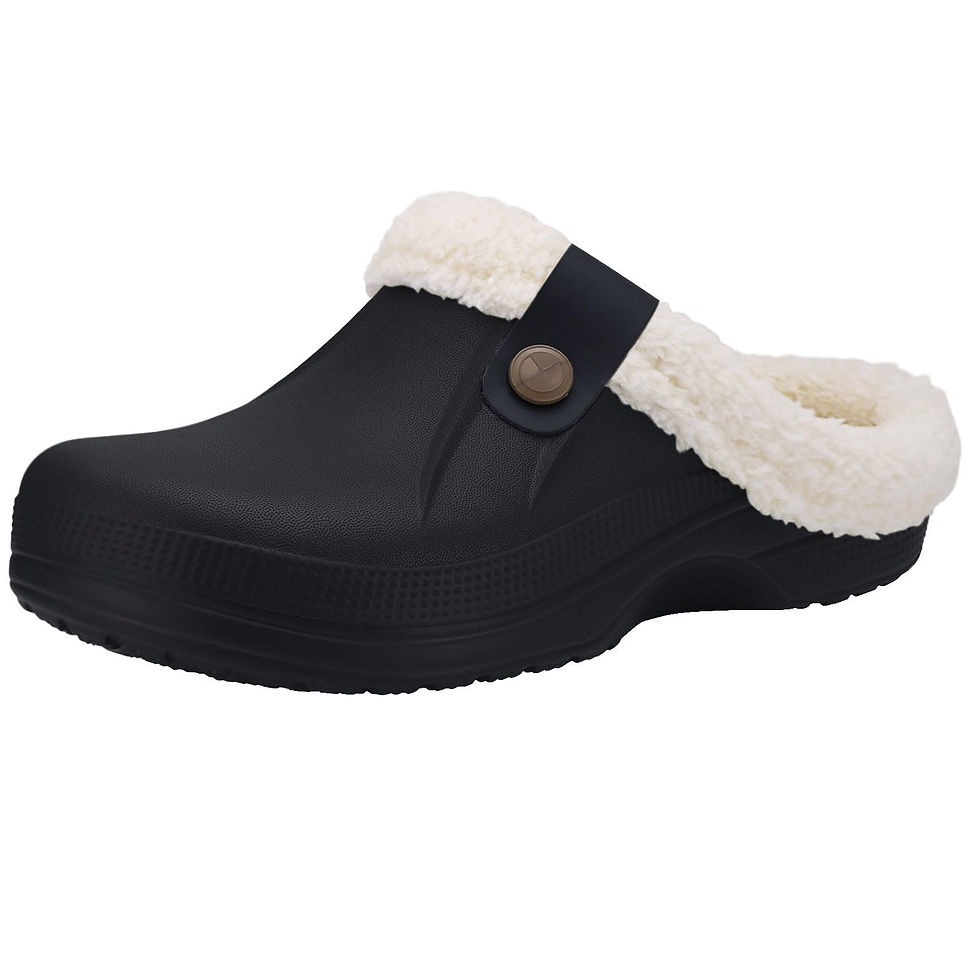 Miniature : Kidmi Classic Fur Shoes For Men Women Lined Clogs Waterproof Shoes Winter Fuzzy 