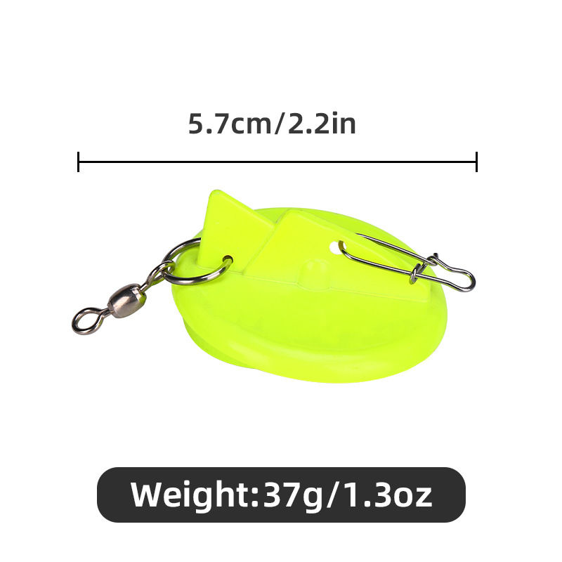 Miniature : ABS Plastic Artificial Weight Sea Fishing Rigging Paravane Trolling Diving Board