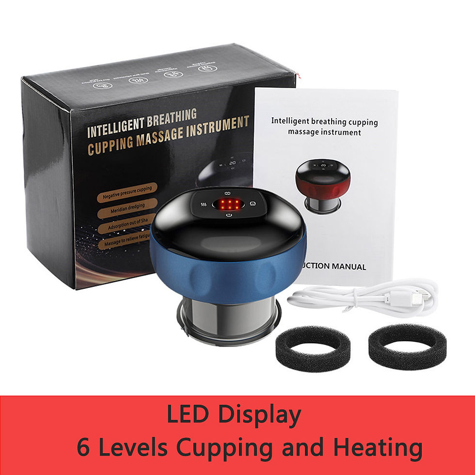 Miniature : Intelligent Vacuum Cupping Massage Device Electric Heating Scraping Suction Cups