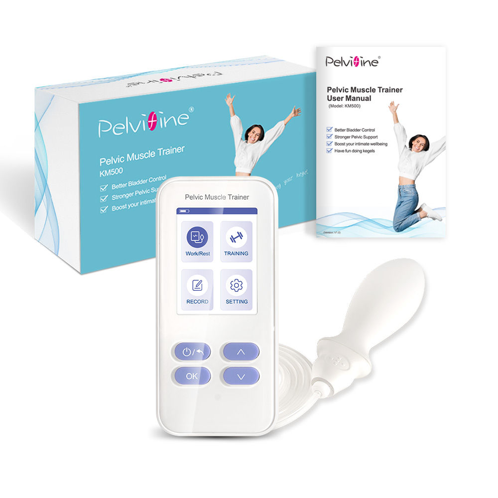 Pelvic Muscle Trainer for Kegel Exerciser with Biofeedback Probe Strengthen Your
