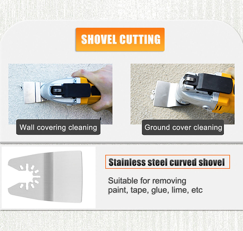 Miniature : Multi-Function Oscillating Quick Release Saw Blade For Renovator DIY Power Tool 