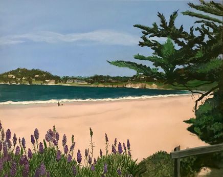 Carmel Beach.jpg, Oil on Canvas, 30" x 22"