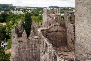 Part of the Guimarães castle