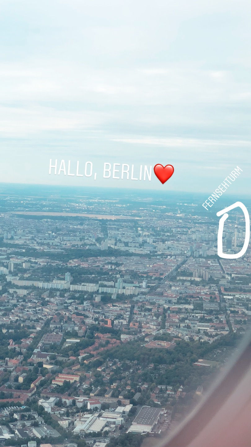 Arriving in Berlin