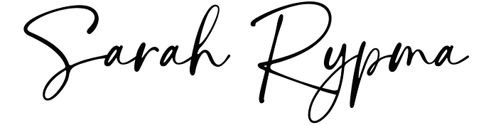 Sarah Rypma Photography logo – Kalamazoo family and commercial photographer