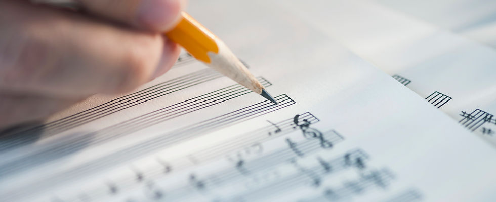 Writing Music Notes