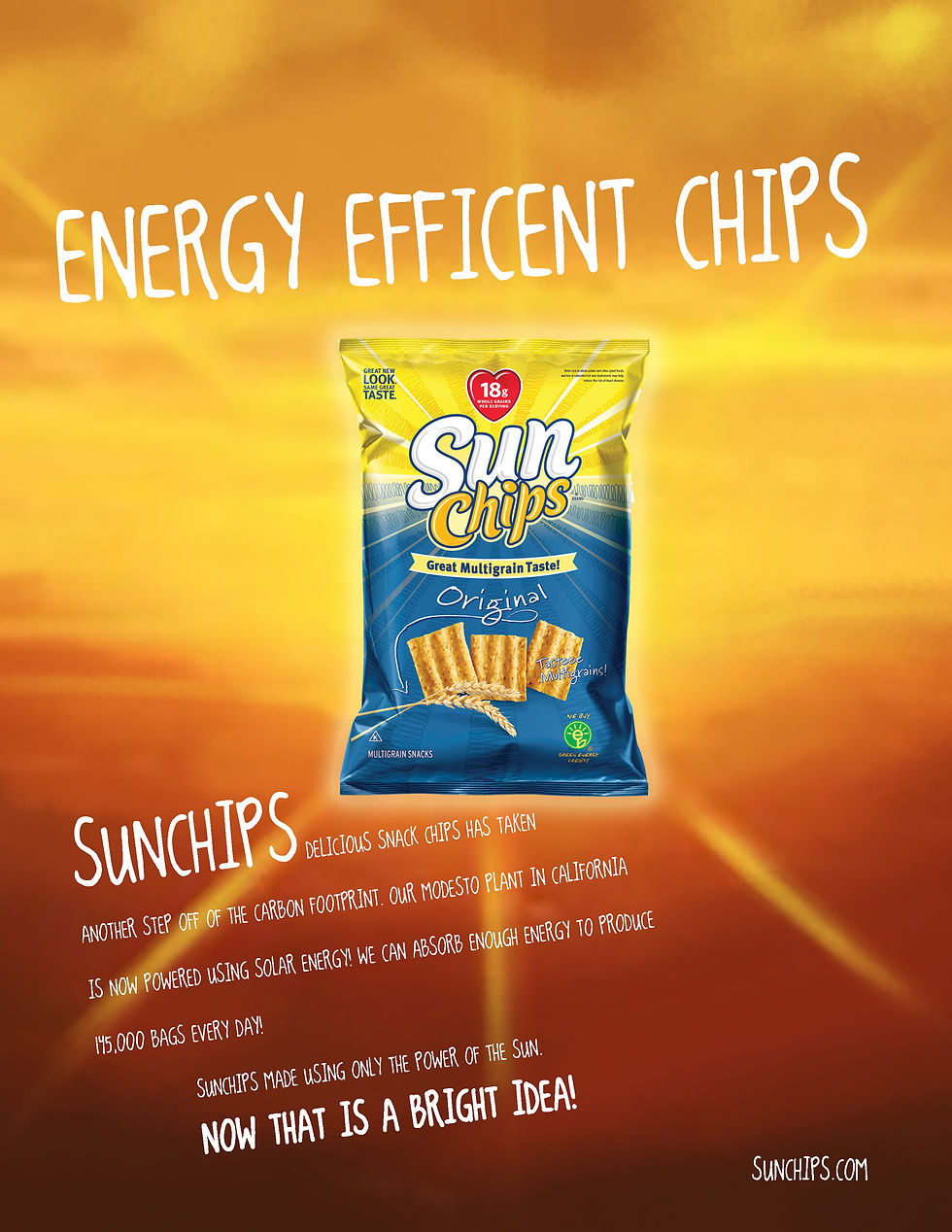 Sun Chips Mock Ad