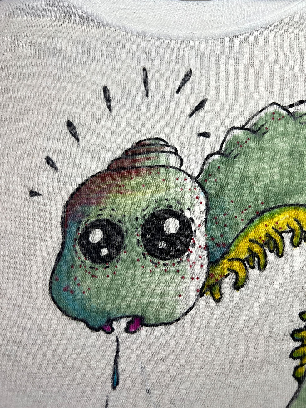 Thumbnail: INCH WORM LUST - Hand drawn Harland original T-shirt